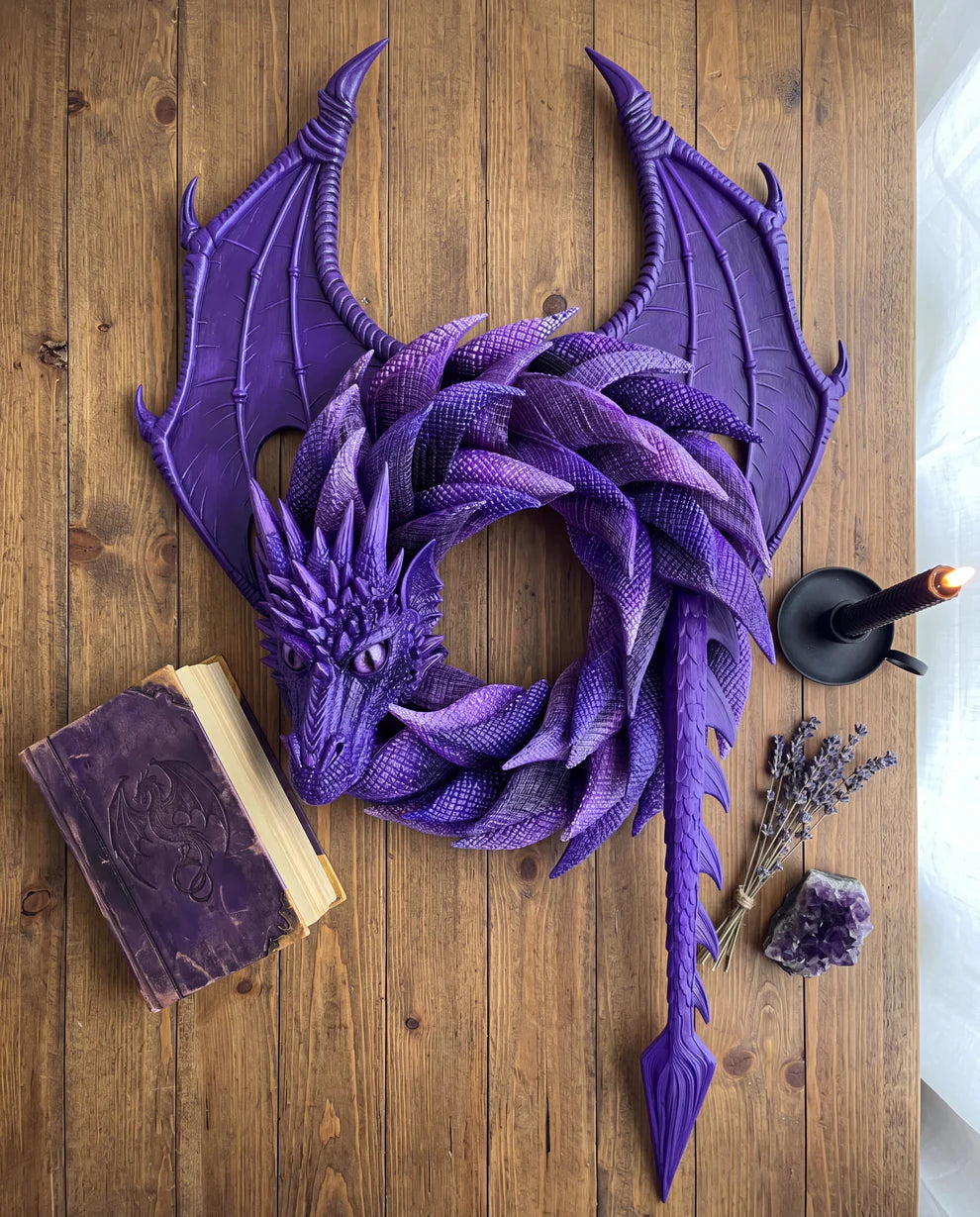 Handmade Dragon Wreaths