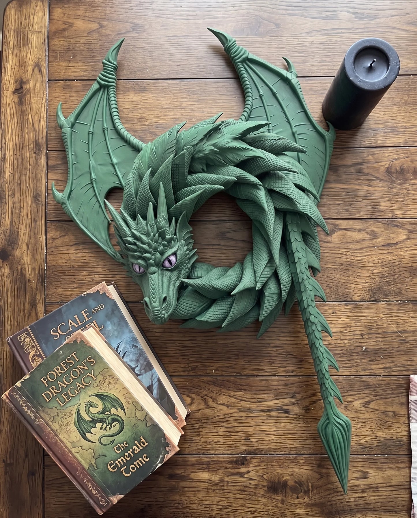 Handmade Dragon Wreaths