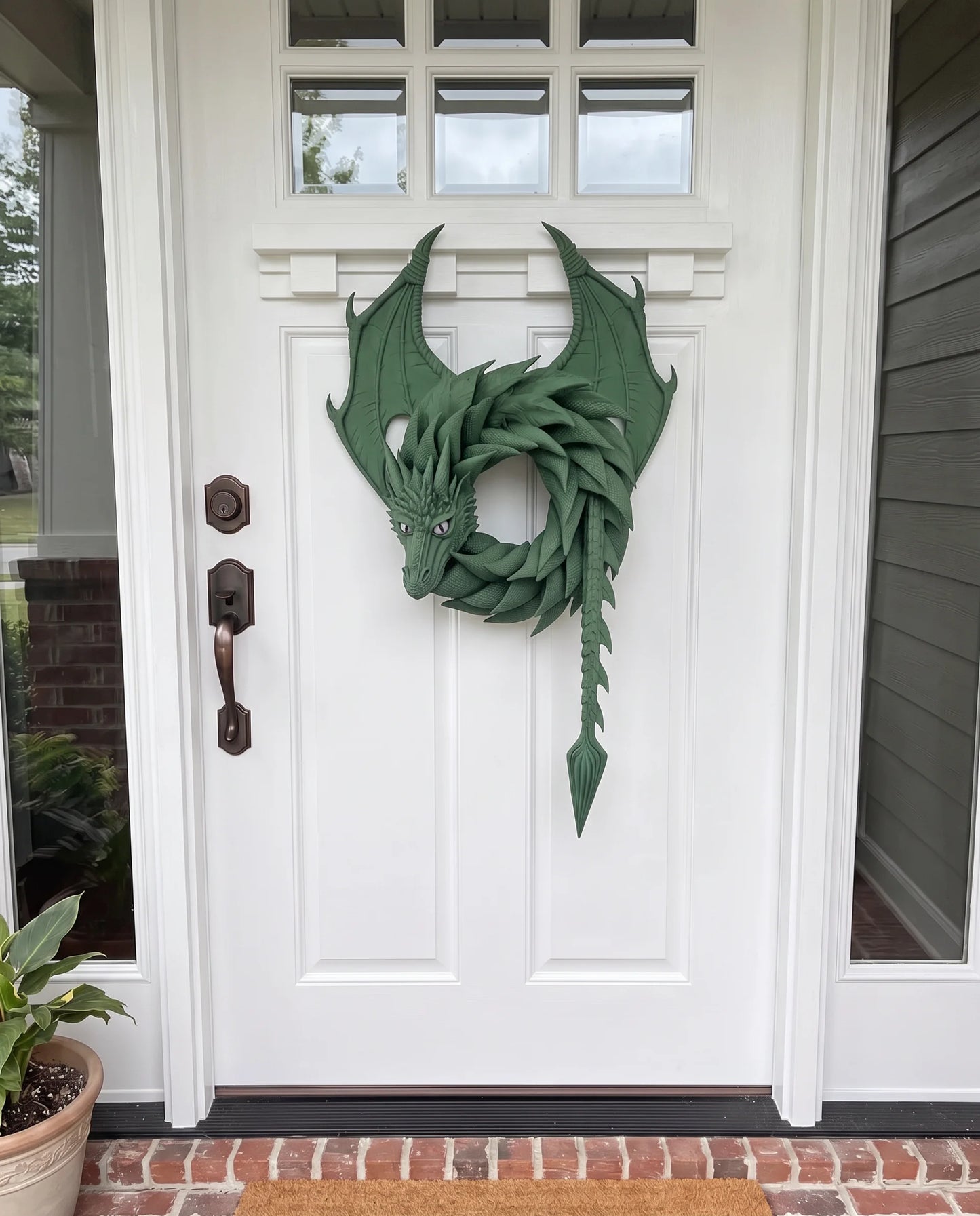Handmade Dragon Wreaths